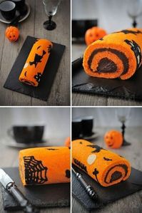 Gâteau halloween citrouille