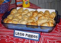 Farm Birthday Party - the food. and favors.