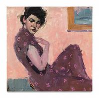 Malcolm Liepke | Sitting in Her Chair | 2022 | Telluride Gallery