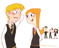 Jeremy would be a Gryffindor, I think. Candace in Slytherin, and that would make their relationship even cuter due to the rivalry between those two houses.