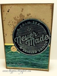 Masculine Card with new 2015 Occasions Catalogue products - Adventure Awaits! #stampinup #occasionscatalogue2015 #adventureawaits
