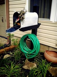 Build a garden hose storage with planter! | DIY projects for everyone!