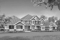 Craftsman Style House Plan - 5 Beds 4.5 Baths 5250 Sq/Ft Plan #132-251 - HomePlans.com