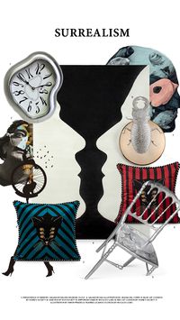 The Surrealism trend is dedicated unleashing the expressions of the unconscious mind.