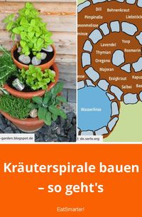 Kräuterspirale bauen – so geht's | eatsmarter.de #kräuterspirale #diy #garten