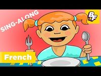 Beginner French I'm Hungry Sing-Along Song | BASHO & FRIENDS 4k Learning | J'ai Faim - YouTube