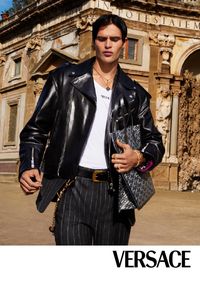 Lily James Leads Goddesses and Rebels in Versace Fall 2022/23 Campaign — Anne of Carversville