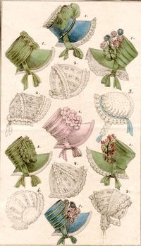 Trimming Regency Bonnets Links to other interesting historical dress items