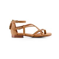 The Brancaster is the classic criss-cross sandal that will walk you straight into summer. This eye-catching sandal will quickly become your go-to summer staple. Staying true to its Fairfax & Favor heritage, the Brancaster features delicate tassel detailing to the rear zip. Partner with a pair of crops on the beach, or a floaty evening number for a classic summery aesthetic. Please note: This product runs big so if you're in between sizes we suggest purchasing a smaller size.