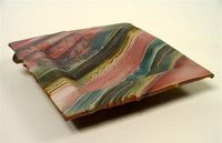 2010. Square Dish 13 inches (33cm) diameter