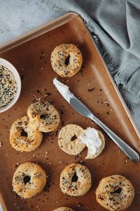 4-Ingredient Mini Everything Bagels (vegan + gf) - Liv B.