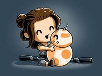 Ray loves BB-8!