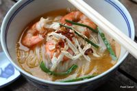 Auntie Ruby's Ipoh 'Kai See' Hor Fun (Flat Noodles with Shredded Chicken) - The Food Canon - Inspiring Home Cooks