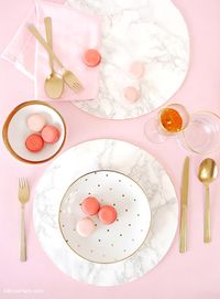 DIY Dessous de Plat en Marbre et Cuivre - pour apprendre à faire ces dessous de plat modernes et originaux, faciles, pas chèr et très jolis!!