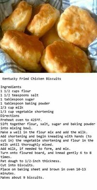 KFC Biscuits