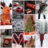 Christmas Aesthetic Wall Collage Kit 50pcs Digital Download - Etsy Russia