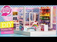 Miniatures Dollhouse Crafts: Diy Miniatures Dollhouse: Unicorn Miniature Bedroo...