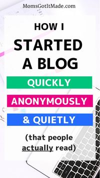 4 step process I used to launch a successful blog anonymously. How I use social media to build traction and get 20,000 pageviews in my second month blogging without telling my friends and family that I have a blog. Includes tips for before you launch, get