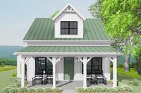 Exclusive Small Home Plan with Two Bedrooms - 430804SNG | Architectural Designs - House Plans