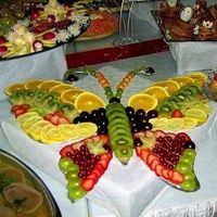 Butterfly fruit tray!