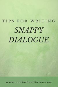 Writing Snappy Dialogue | In this guest post by Rayne Hall, she provides tips for writing snappy dialogue. Click through to read the post and learn how to craft believable dialogue that will grab your readers' attention. | #ontheblog #writers #writing #writingtips #dialogue #characters