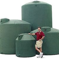 Large water storage tanks