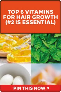 Top 6 Vitamins for Hair Growth (#2 Is Essential) Did you know that there are vitamins for hair growth? It's true. So if you are going through hair loss, these vitamins for hair growth can help. #growth #vitamins #essential #these #through