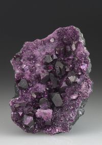 Chromian CLINOCHLORE var KAMMERERITE Minerals from Kop Krom Mine, Kop Daglari, Erzurum Province, Turkey, Asia at Crystal Classics