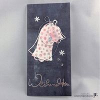 Weihnachten - Nicoles Papeterie Weihnachtskarte mit Glockenmotiv #alexandrarenke #weihnachtskarte #weihnachten #paperlove #diy