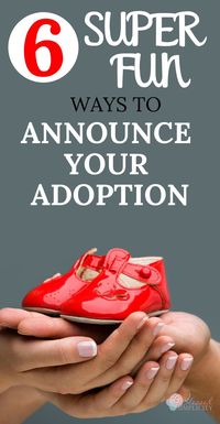 Now that you have decided to adopt a baby, it's time to make the adoption announcement. Use these six creative ways to announce your private adoption or adoption from foster care. | foster to adopt | how to adopt | baby adoption | #blessedsimplicity #fostercare #adoption #fosterparent #adoptiveparent