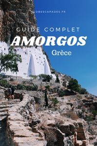 Visiter Amorgos (îles Cyclades, Grèce) en 5 jours. Récit de nos vacances en Grèce sur l'île du Grand Bleu. Conseils pratiques pour voyager à Amorgos : que faire à Amorgos, budget cyclades, itinéraire cyclades, se rendre à Amorgos, activités à Amorgos... #cyclades #grèce #amorgos