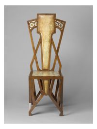 art nouveau chair
