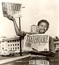 Hawaii became the 50th state of the United States on August 21, 1959.