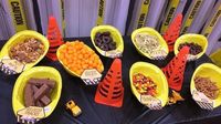 DIY Construction Birthday Party: Dump Presents Here Sign- Instant Download