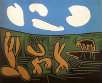 lino cuts/picasso -