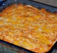 Mexican Lasagna: "We loved it! This was so easy to make and everyone had seconds. The only change I made was to add fresh cilantro into the salsa mixture for a little extra zip." -Reagan's Mama