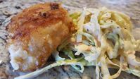 Crispy Fish and Slaw
