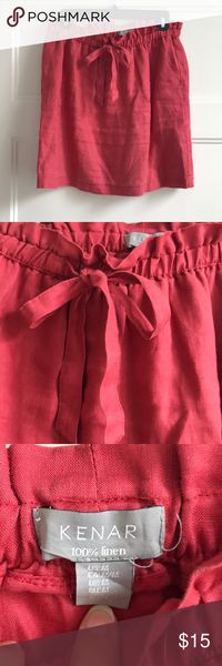 Spotted while shopping on Poshmark: Kenar Linen Skirt! #poshmark #fashion #shopping #style #Kenar #Dresses & Skirts