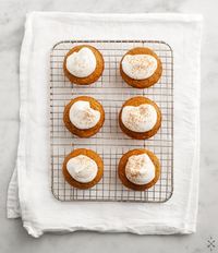 Carrot Muffins with Coconut Whip | Love & Lemons