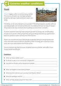 Extreme Weather Conditions - Floods