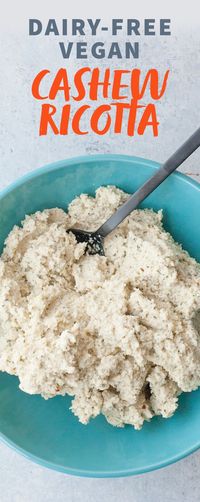 Vegan Cashew Ricotta