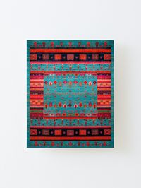 "Epic Traditional Moroccan Calm Blue Artwork by ARTERESTING" Mounted Print for Sale by Arteresting | Redbubble