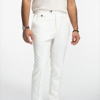 Thinking about wearing a pocket watch to your next event? We have you covered, with the option to put a functional watch pocket on your trousers!