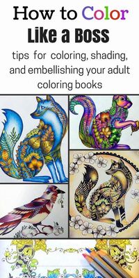 Learn how to rock coloring books with these tips and tricks for awesome coloring, shading, and embellishments! #sponsored