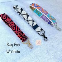 Tatreez Key Fob Tatreez Key Wristlet Kuffiyeh Key Fob Key - Etsy
