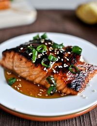 Toasted Sesame Ginger Salmon