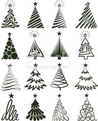 Various Christmas Tree Collection