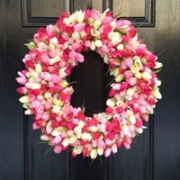 39+ DIY Spring Wreaths for the Front Door That You Can Make | Guide Patterns