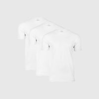 3 Pack White T-Shirts - True Classic