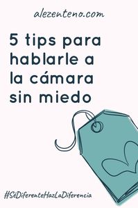 Crear contenidos en video puede ser muy beneficioso para el posicionamiento de cualquier marca (personal o no), sin embargo cuesta un poco dar el primer paso y animarse a hablarle a la cámara... es raro, no lo voy a negar. Te comparto 5 tips para que le vayas perdiendo el miedo. #emprendedoradigital #mujercreativa #negocioonline #marketingcreativo #SéDiferenteHazLaDiferencia